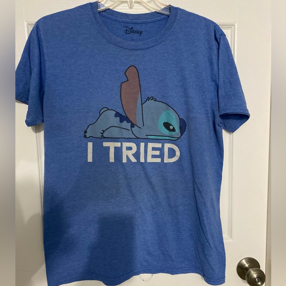 Disney I tried shirt